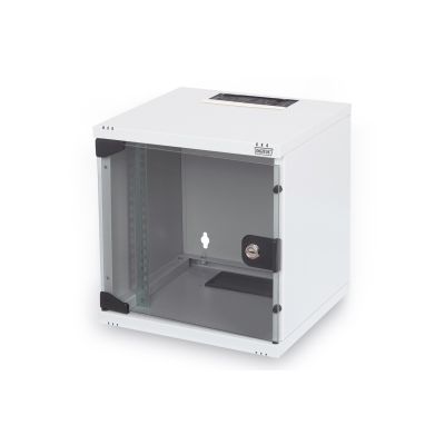 2. Rack-Schrank DIGITUS DN-10-05U-1 254 mm (10") - 312 x 300 mm (B x T) Weiß