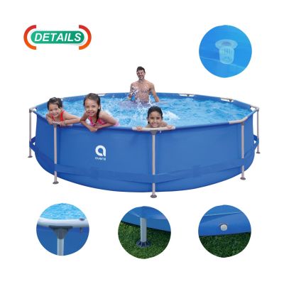 6. AVENLI Rahmenpool rund 366x76 Set