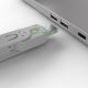 3. Lindy 40451 Port Blocker Port Blocker + USB Typ-A Dongle Grün Acrylnitril Butadien Styrol (ABS) 5 Stück.