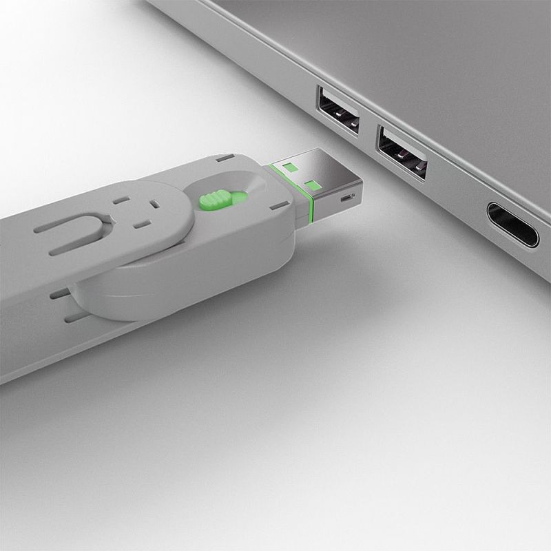 3. Lindy 40451 Port Blocker Port Blocker + USB Typ-A Dongle Grün Acrylnitril Butadien Styrol (ABS) 5 Stück.