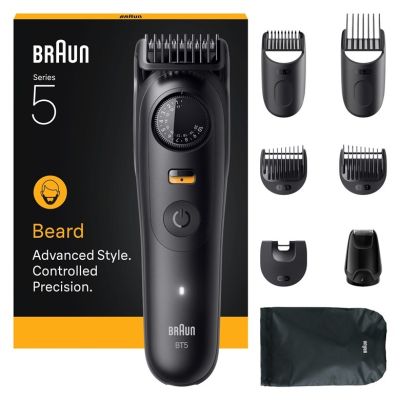 Braun Barttrimmer 5 BT5560 Nass & Trocken Schwarz