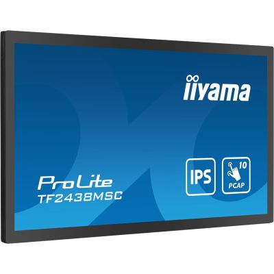 3. iiyama 23,8-Zoll-10-Punkt-PCAP-Open-Frame-Touchscreen-Monitor mit IPS-Panel-Technologie, rahmenlosem Glasdesign, Anti-Fingerprint-Beschichtung und Metallgehäuse