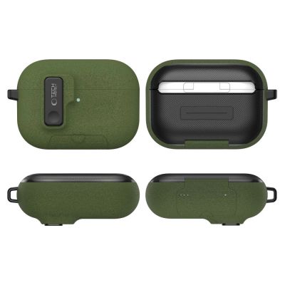 5. Tech-Protect Slim Hook Case für AirPods Pro 3 – Grün