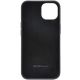 4. Audi Silikonhülle iPhone 14 6,1" schwarz/schwarz Hardcase AU-LSRIP14-Q3/D1-BK