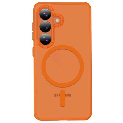 3. Tech-Protect Magmat MagSafe Hülle für Samsung Galaxy S26 - Orange Matt