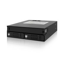 ICY Dock ToughArmor MB994IKO-3SB Laufwerksgehäuse - SATA 6 Gbit/s / SAS 12 Gbit/s - SATA 6 Gbit/s