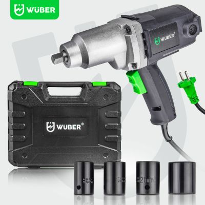 7. Elektrischer Schlagschrauber 800 Nm 1/2" für Räder, Koffer W33250 WUBER