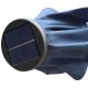 28. Gartenschirm mit LED-Beleuchtung, 300 cm, Marineblau