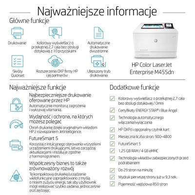 17. HP Color LJ Pro M455DN Drucker