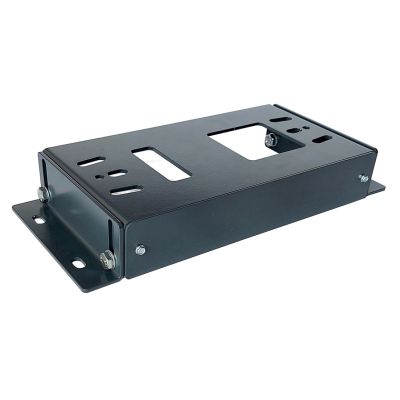 2. Montageplatte 6,5–10,5 cm, verzinkt, RAL 7016, für Antriebe von NICE, FAAC, GENIUS, BENINCA, KEY, CAME und ROGER