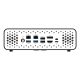 3. Zotac ZBOX CI629 NANO PC, 1,8 l, Schwarz/Weiß, Intel SoC i3-1315U, 1,2 GHz
