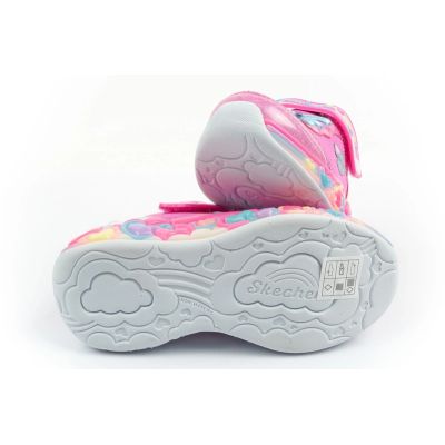 7. Skechers S Lights LED Kinder-Sportschuhe für Mädchen mit Klettverschluss