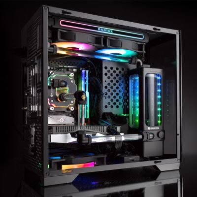 8. RAIJINTEK PAEAN Mini Mini Tower Schwarz