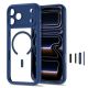 2. Tech-Protect MagPeak MagSafe CC Hülle für iPhone 18 Pro / 17 Pro – Transparentes Marineblau