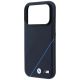 6. BMW M Tire Track Blue Line MagSafe Hülle für iPhone 18 Pro / 17 Pro – Marineblau