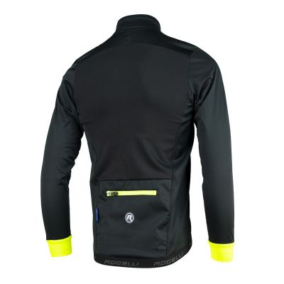 4. Rogelli Jacke PESARO 2.0 schwarz/fluoreszierend L