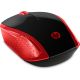 2. HP Funkmaus 200 Empress Red Funkmaus Rot und Schwarz 2HU82AA