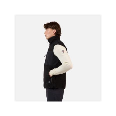 4. ROSSIGNOL Herren All Track Sherpa-Weste Schwarz