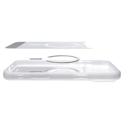 5. Spigen Ultra Hybrid MagSafe Hülle für iPhone 18 Pro / 17 Pro – Silber
