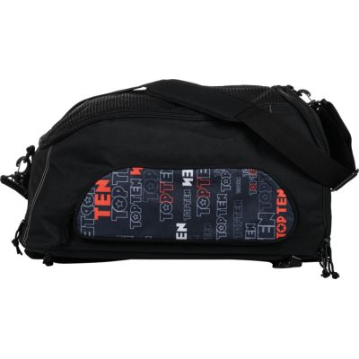 6. TOP TEN "BE4" Rucksack, schwarz und rot, 57 cm x 44 cm x 33 cm
