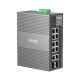 5. TP-Link Omada IES210GPP Netzwerkkabel, Managed Gigabit Ethernet (10/100/1000), PoE-Unterstützung, DIN-Schienenmontage, Grau