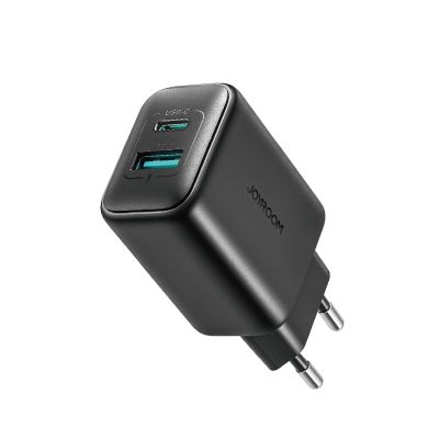 Joyroom JR-TCF13 Netzwerkladegerät USB-C / USB-A 25W SFC / PPS / PD - Schwarz