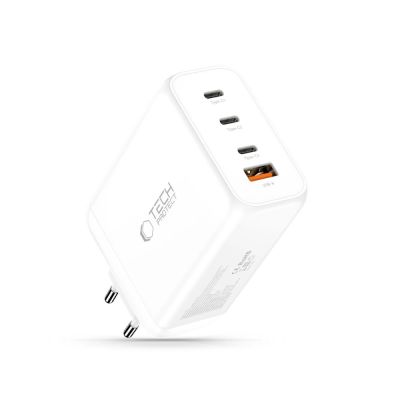 2. Tech-Protect NC240W-GaN 4-Port 240W Wandladegerät – Weiß