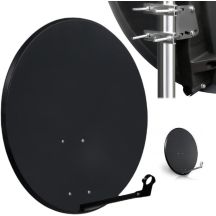 Antennenschüssel 80 cm dunkel (ASC-800M-C)