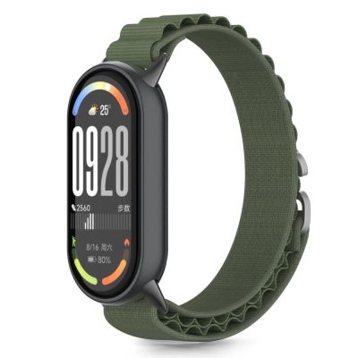 Tech-Protect Nylon Pro Strap für Xiaomi Smart Band 8 / 9 / 10 / NFC - Grün