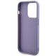 7. Guess Pailletten-Schriftzug-Metallgehäuse für iPhone 15 Pro Max – Lila
