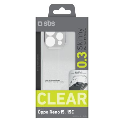 2. SBS Skinny Cover für Oppo Reno 15 – Transparent