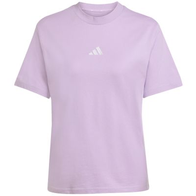 2. adidas Essentials 3-Streifen Baumwolle Damen T-Shirt Helllila JX7619