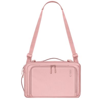 4. Tech-Protect Defender S50 Rucksack für Ryanair & Wizzar, 20 l Laptop, Pink