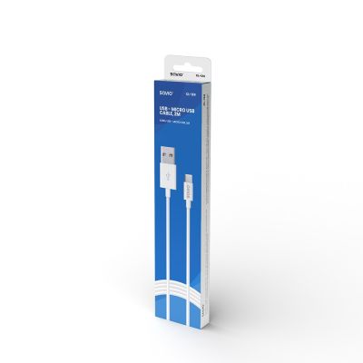 3. SAVIO CL-124 Kabel (Micro USB - USB 2.0 Typ A; 2 m; weiß)