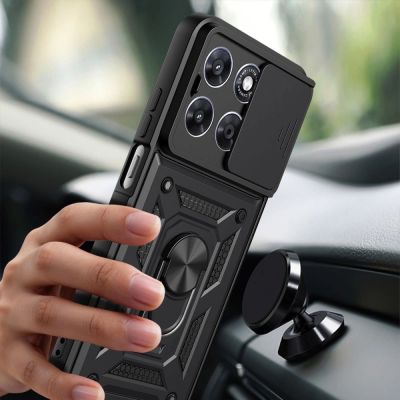 4. Tech-Protect CamShield Pro Schutzhülle für Motorola Moto G57 Power / G67 Power – Schwarz