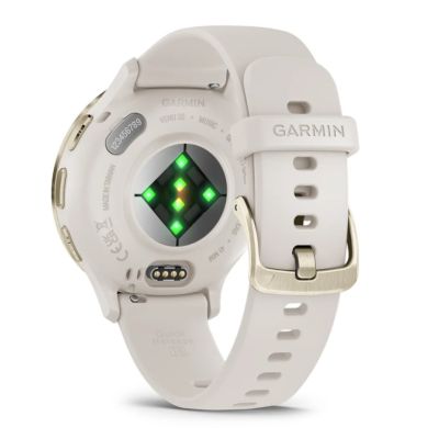 7. Garmin Venu 3S 3,05 cm (1,2") AMOLED-Display, 41 mm, digitaler Touchscreen (390 x 390 Pixel), Gold/Elfenbein, WLAN, GPS