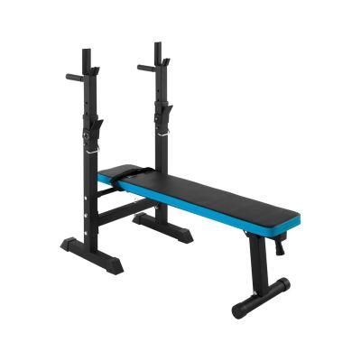 2. Gerade, verstellbare Trainingsbank mit Ständern REBEL ACTIVE RBA-2006