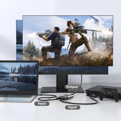 6. Tech-Protect HB07 HUB Adapter 2in1 HDMI 4K 60HZ - grau