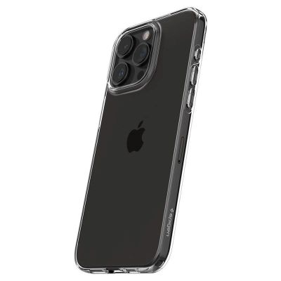 9. Spigen Crystal Flex Hülle für iPhone 15 Pro – transparent