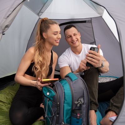 10. NILS CAMP ROCKER NC6013 3-Personen-Zelt