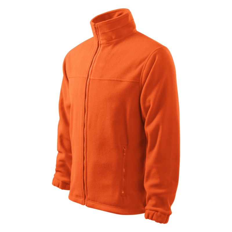 3. Herren Fleecejacke (Orange 11 (Markenetikett))