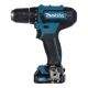 3. MAKITA DF333DWAE Akku-Bohrschrauber 10,8-12 V