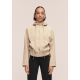 CASALL Aria Zip Hoodie Jacke, beige
