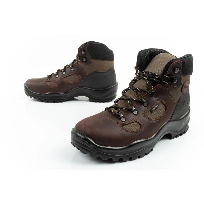 8. Grisport wasserdichte Wanderstiefeletten aus Leder für Herren