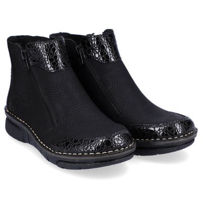 29. Bequeme, isolierte Stiefeletten mit Reißverschlüssen Rieker W RKR555