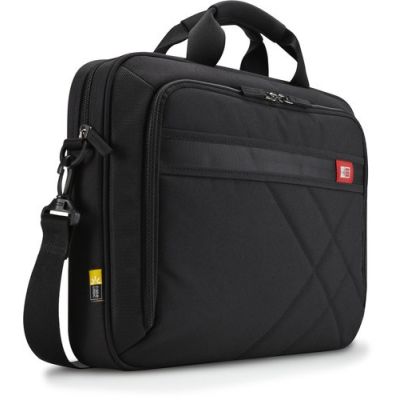 Case Logic DLC-115 Schwarze Messenger-Hülle, 39,6 cm (15,6 Zoll), Schwarz