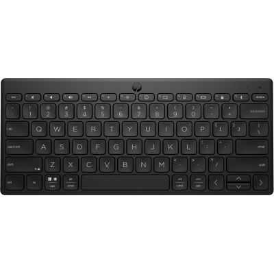 4. HP 350 Kompakte Bluetooth-Tastatur für mehrere Geräte, kabellos, Schwarz, 692S8AA