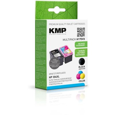 2. KMP 1759.4005 Tintenpatrone, 2 Stück, Cyan-Ersatz