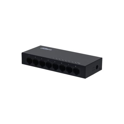 4. Dahua Technology Access DH-PFS3008-8GT Unmanaged L2 Gigabit Ethernet (10/100/1000) Schwarz