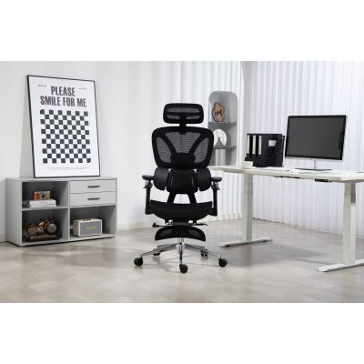 30. Activejet ergonomischer Bürostuhl YK848, schwarz